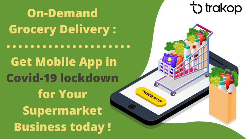 Best On-Demand Grocery Delivery App Development Solutions