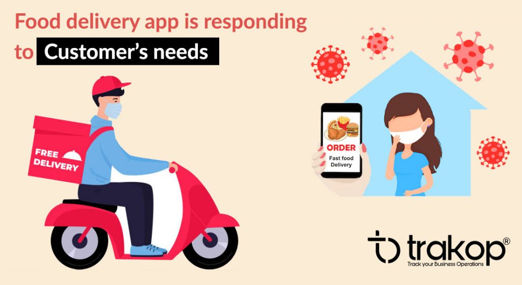 How food delivery app is responding to customer’s needs