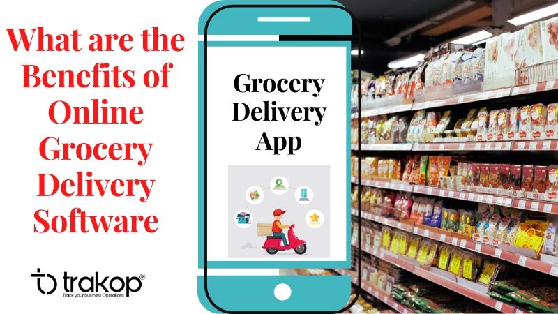 What are the Benefits of Online Grocery Delivery Software - Trakop
