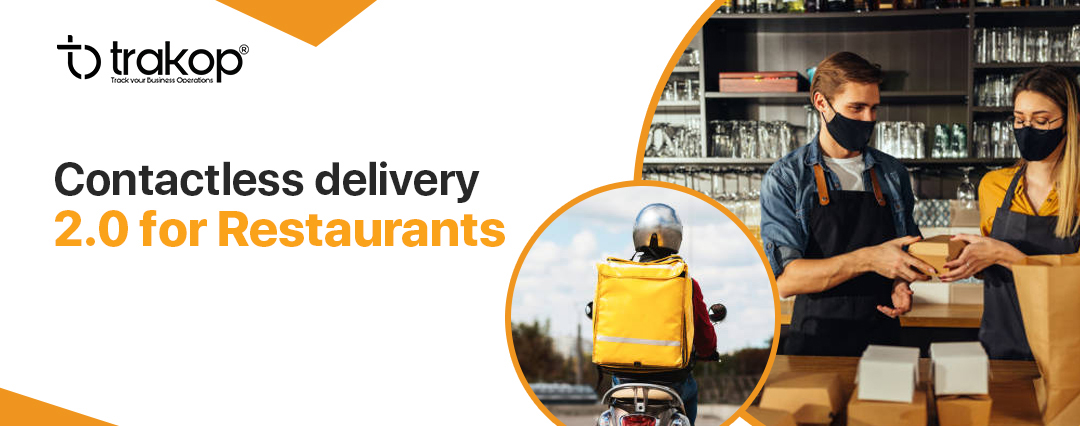 ravi garg, trakop, contactless delivery for restaurants, food delivery, online order management