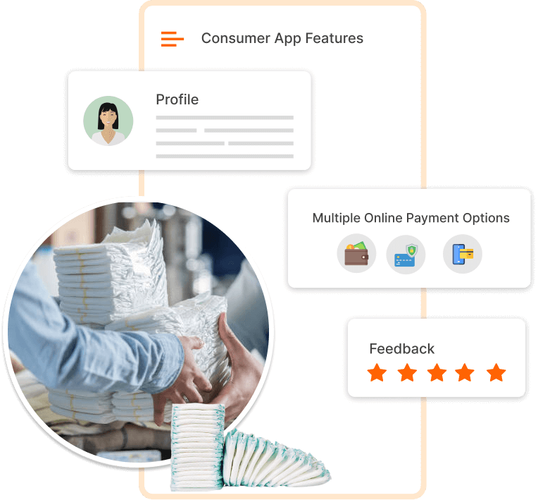 ravi garg, trakop, diaper Delivery software, customer, app, mobile user