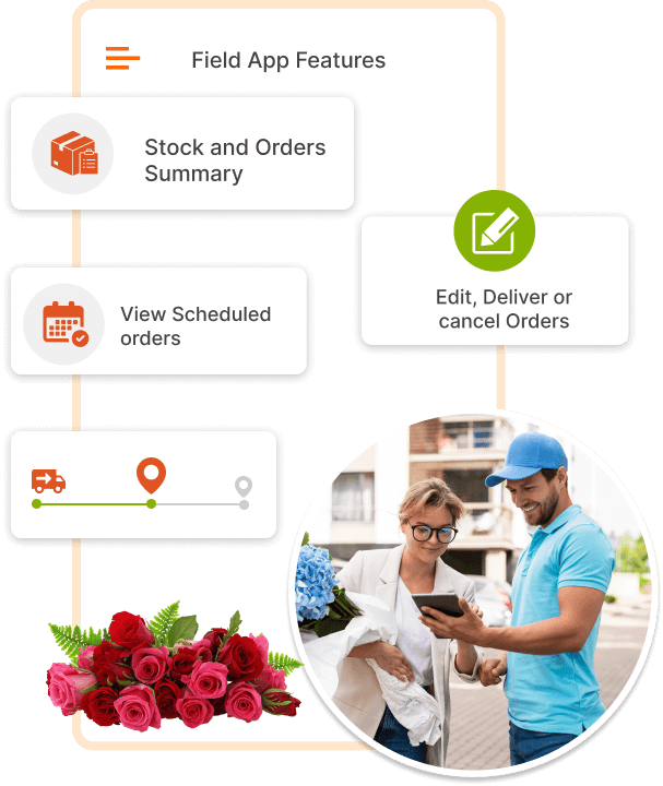 ravi garg, trakop, flower delivery app, transportation, delivery driver, mobile flower delivery delivery