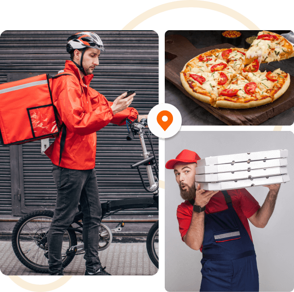 ravi garg, trakop, pizza deliver app, hero image