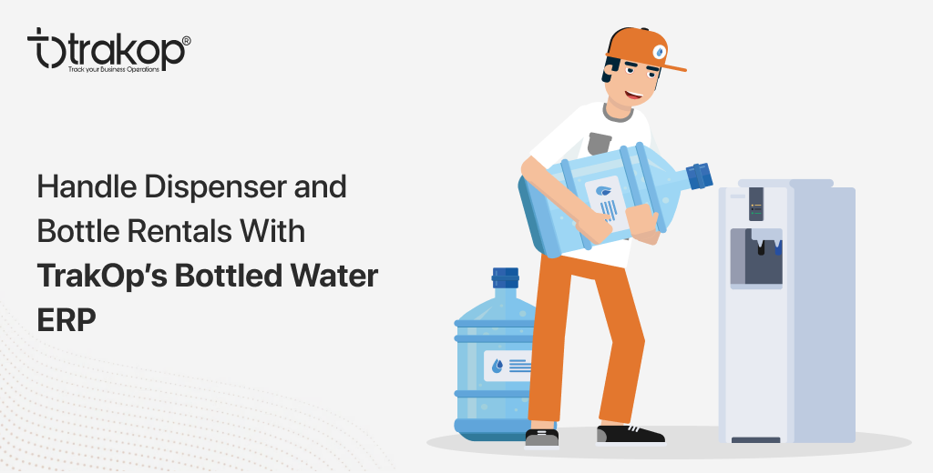 ravi garg, trakop, dispenser and bottle rentals, trakop, bottled water erp