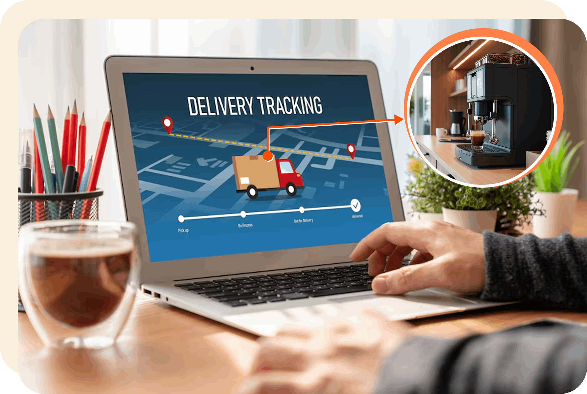 ravi garg, trakop, coffee ordering, office coffee delivery software, route optimization